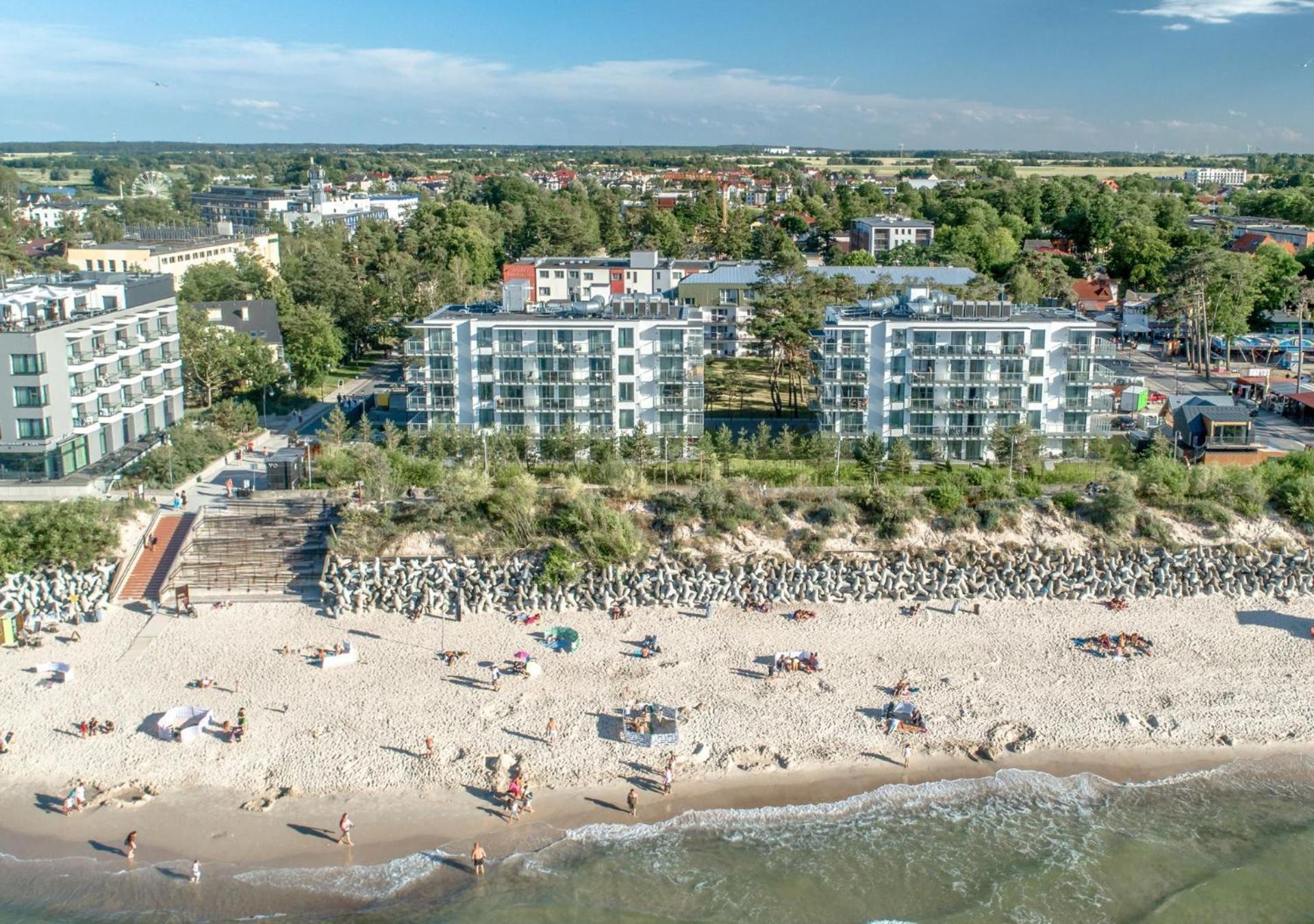 Jantaris Mielno Apartamenty Przy Plazy Exterior foto